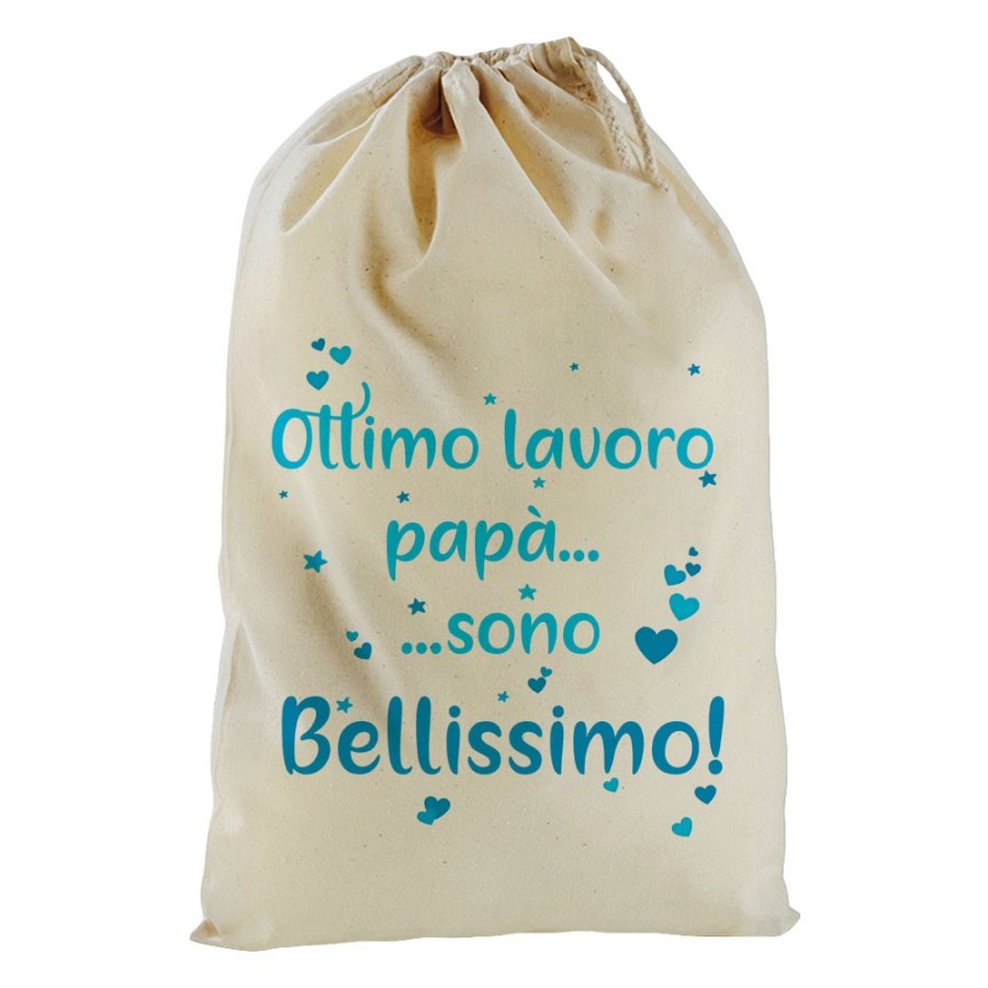 Sacchetto nascita bimbo ottimo lavoro papà sono bellissimo Per il papà