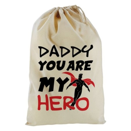 Sacchetto nascita bimbo daddy you are my hero