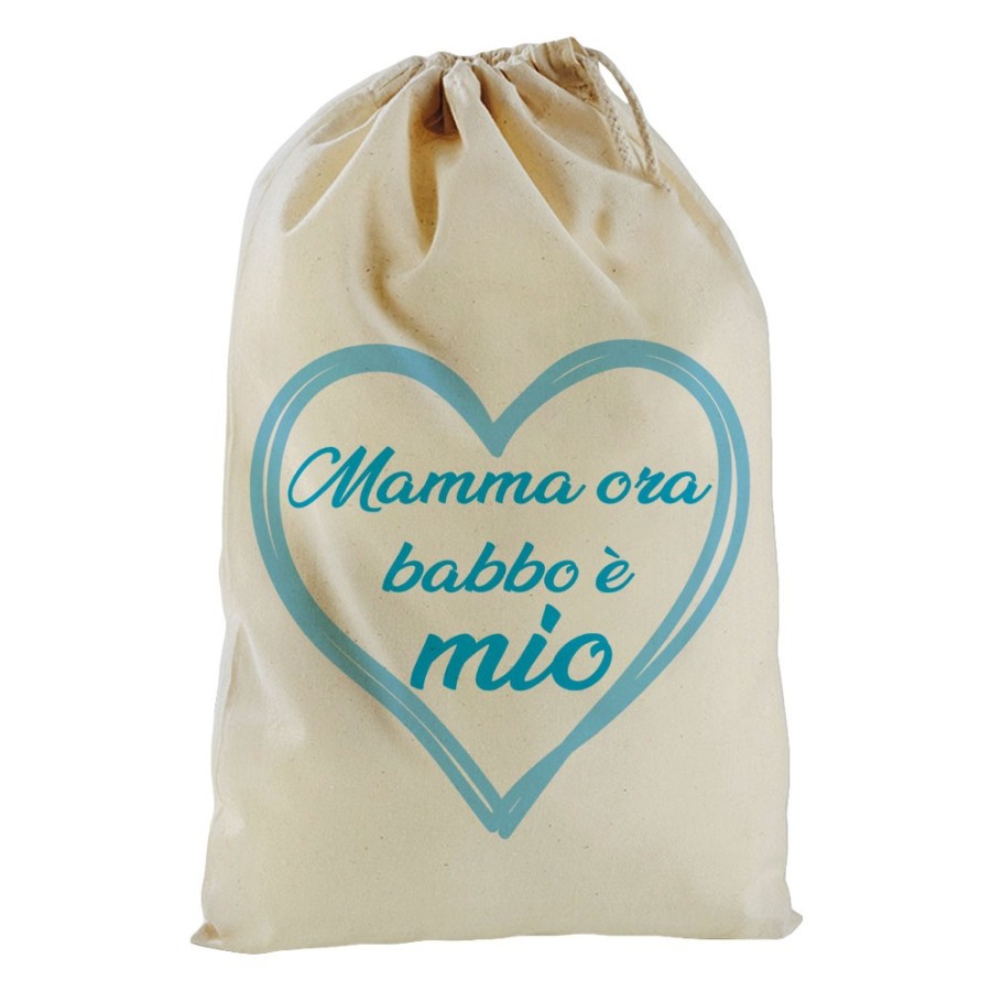 Sacchetto nascita bimbo mamma ora babbo è mio Per il papà