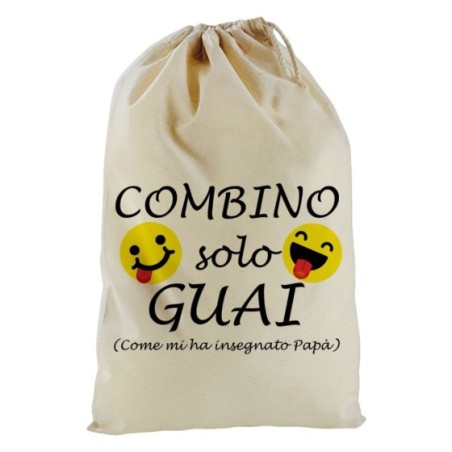 Sacchetto nascita bimbo combino solo guai come mi ha...