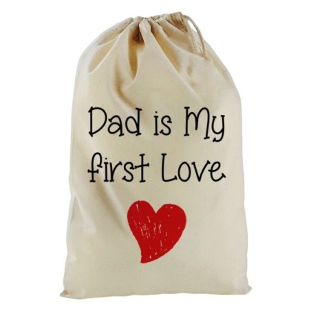 Sacchetto nascita bimbo dad is my first love