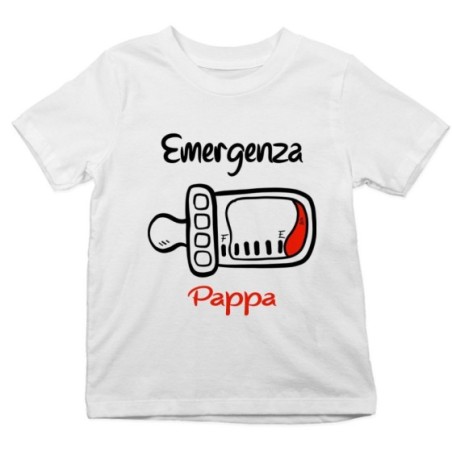 T-shirt bambino emergenza pappa