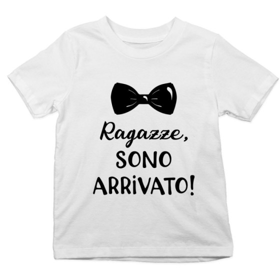 T-shirt bambino ragazze sono arrivato Divertenti