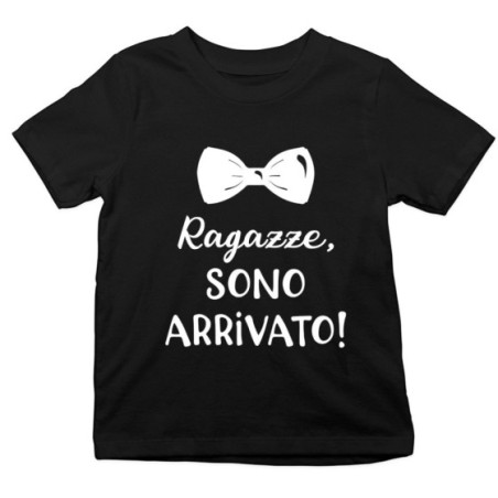 T-shirt bambino ragazze sono arrivato Divertenti