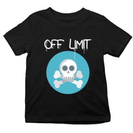 T-shirt bambino off limit Divertenti