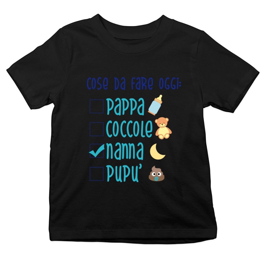 T-shirt bambino cose da fare oggi Divertenti