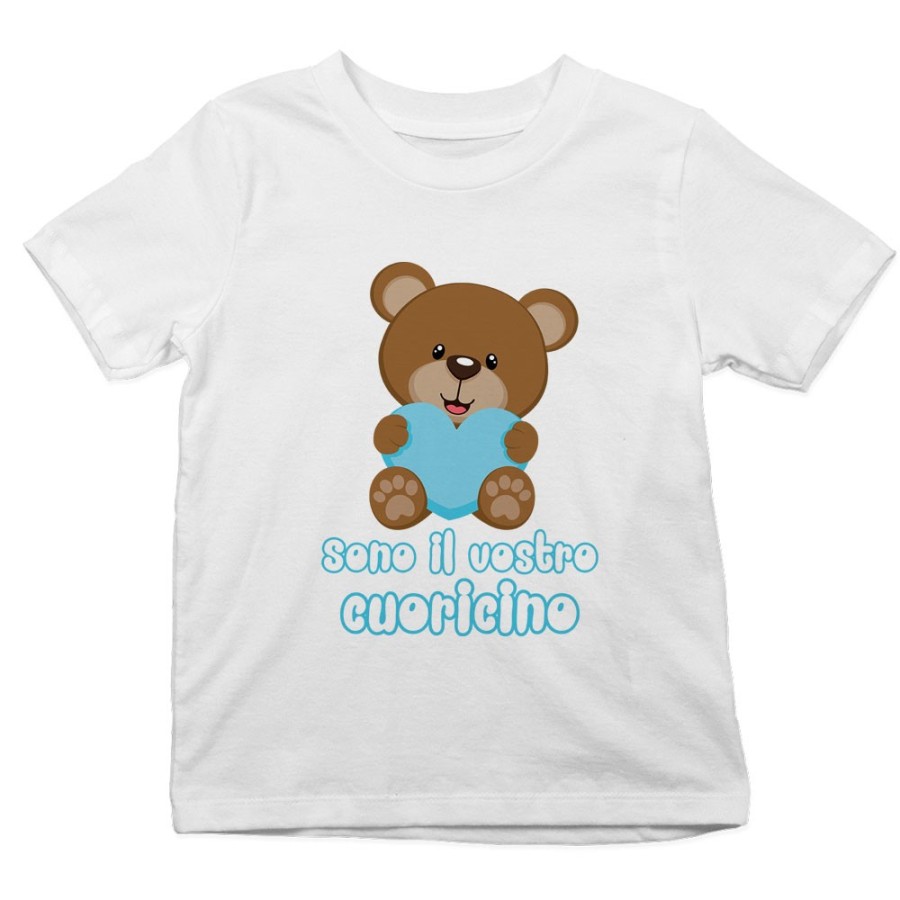 T-shirt bambino sono il vostro cuoricino Divertenti