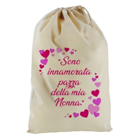 Sacchetto nascita bimbo sono innamorato pazzo del mio...