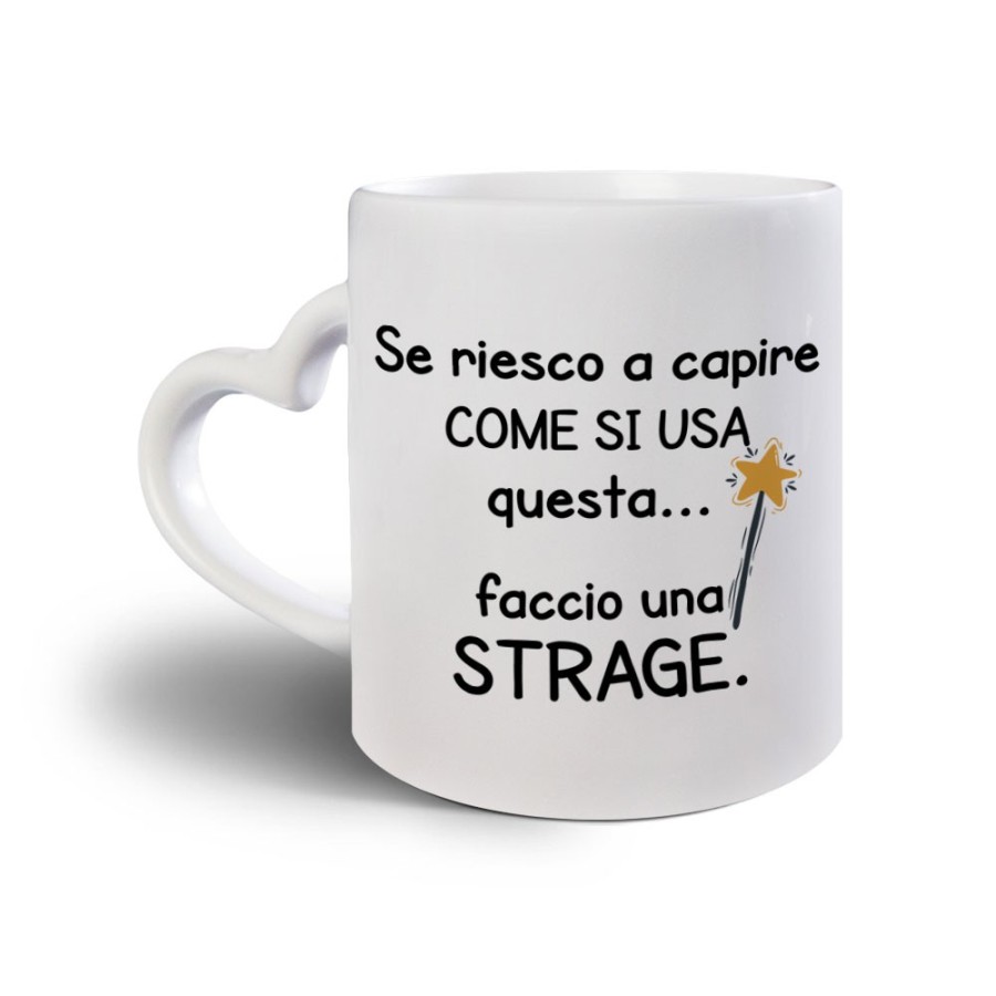 Tazza se riesco a capire come si usa faccio una strage Frasi