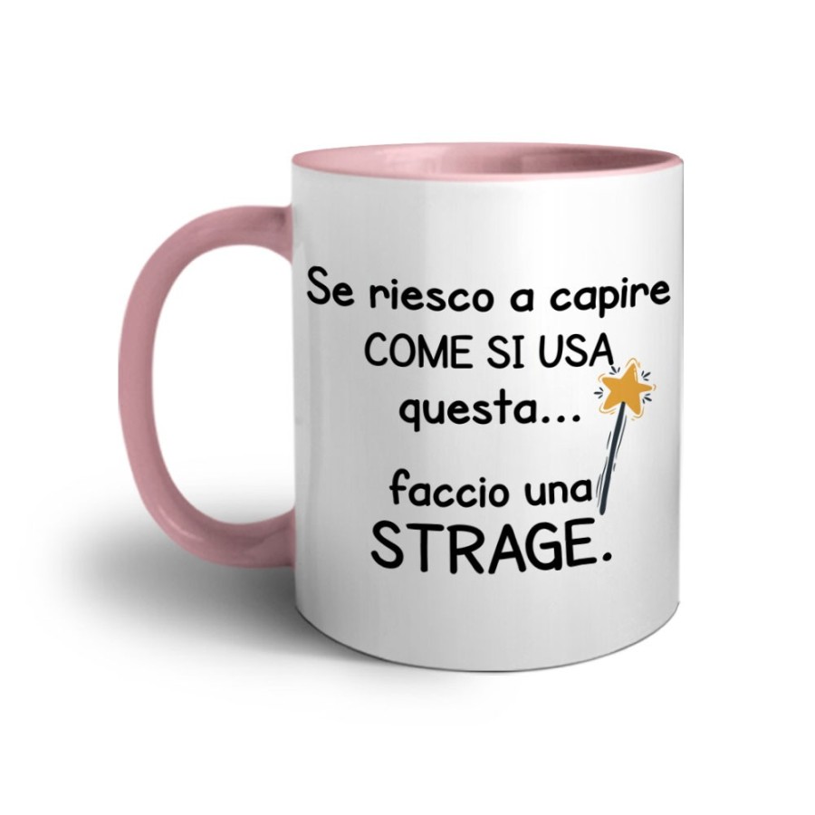 Tazza se riesco a capire come si usa faccio una strage Frasi