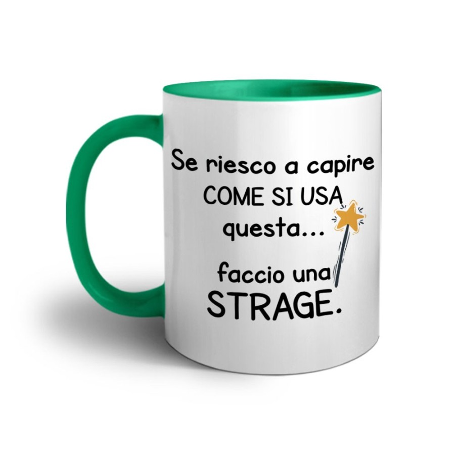 Tazza se riesco a capire come si usa faccio una strage Frasi