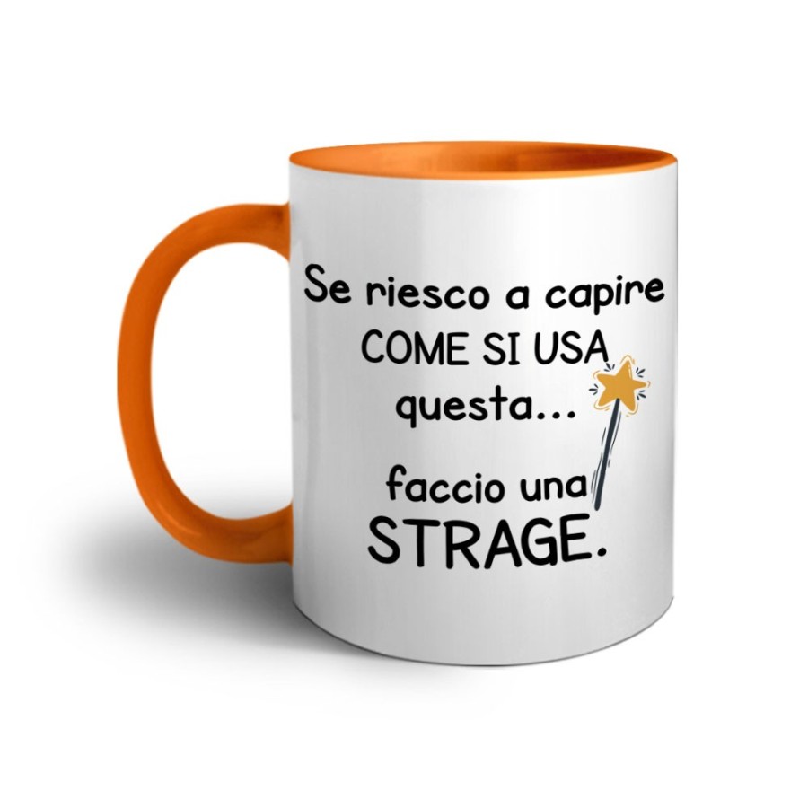 Tazza se riesco a capire come si usa faccio una strage Frasi