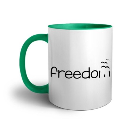 Tazza freedom Frasi