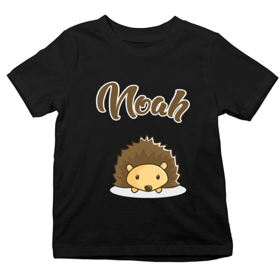 T-shirt bambino personalizzata con nome baby riccio Divertenti