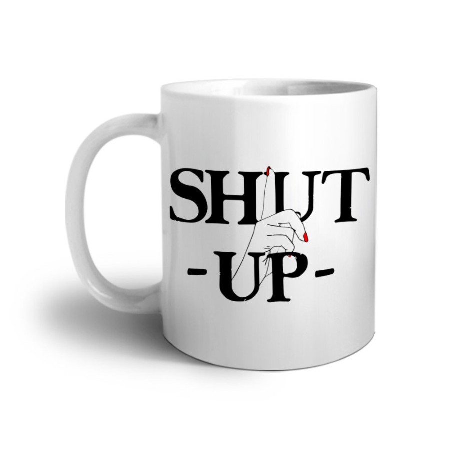 Tazza shut up Frasi