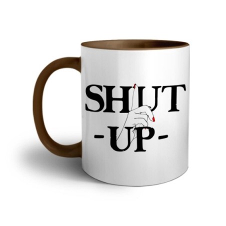 Tazza shut up Frasi