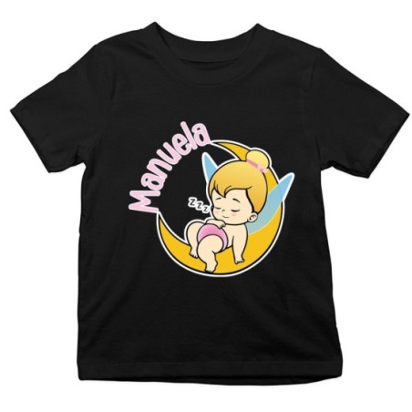 T-shirt bambina personalizzata con nome baby trilli Divertenti