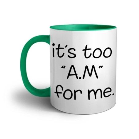 Tazza it's too am for me Frasi