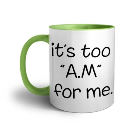 Tazza it's too am for me Frasi