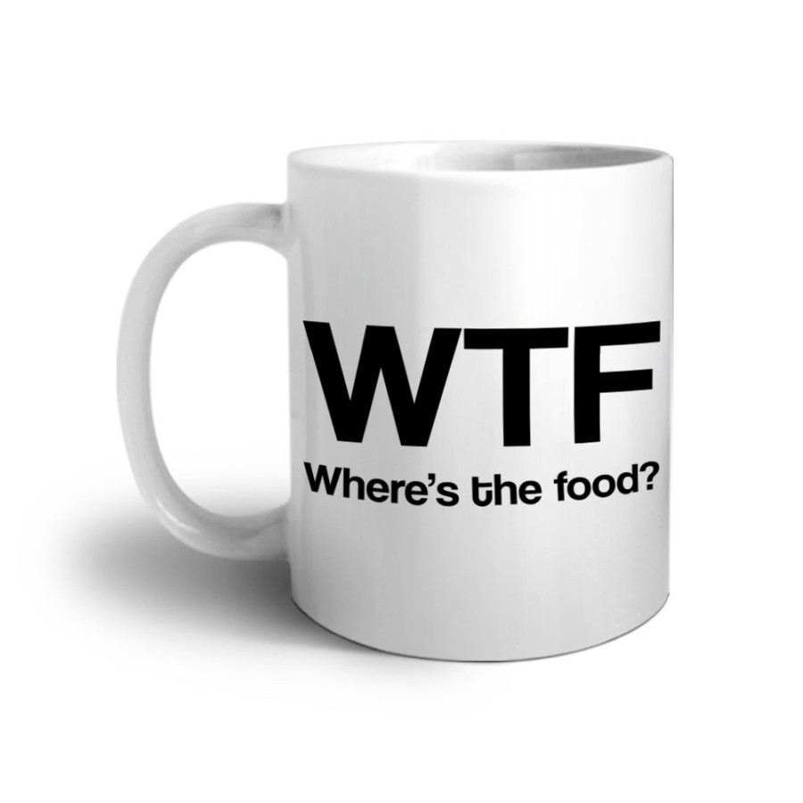 Tazza wtf where is the food? Frasi