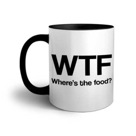 Tazza wtf where is the food? Frasi