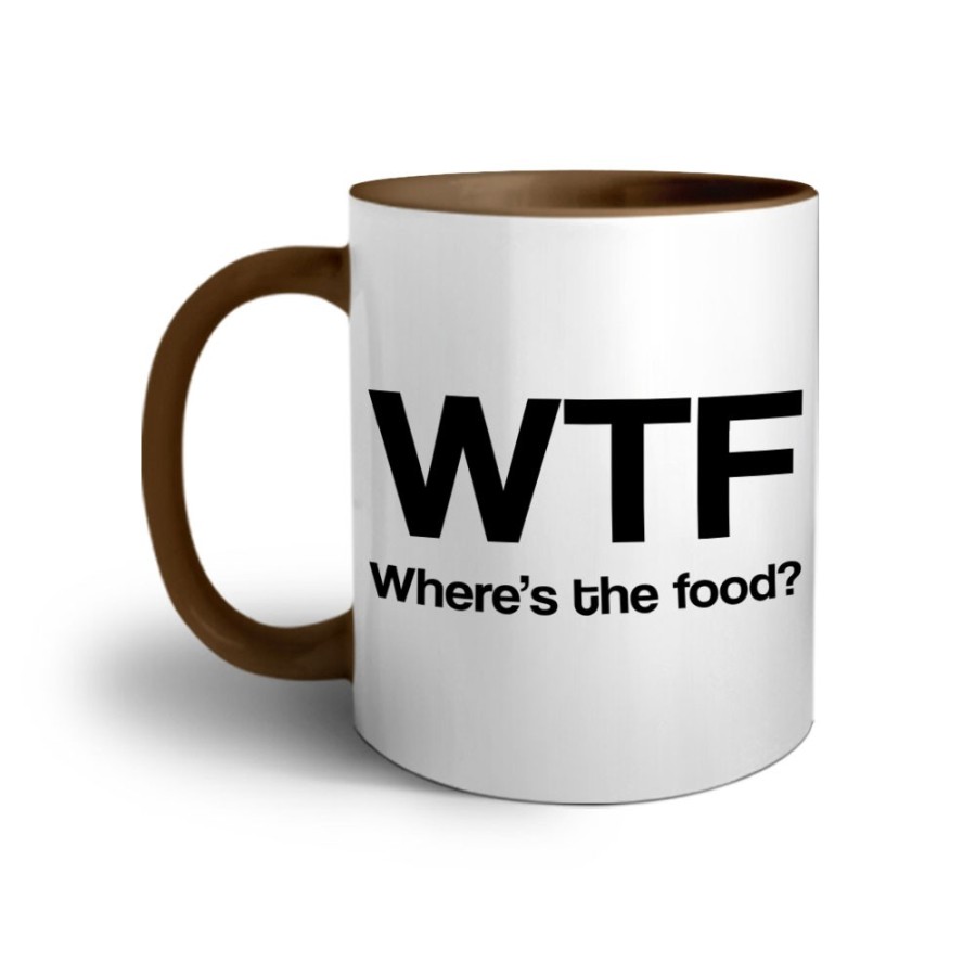 Tazza wtf where is the food? Frasi