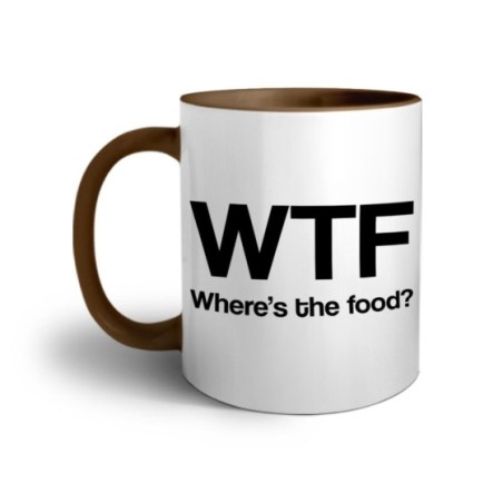 Tazza wtf where is the food? Frasi