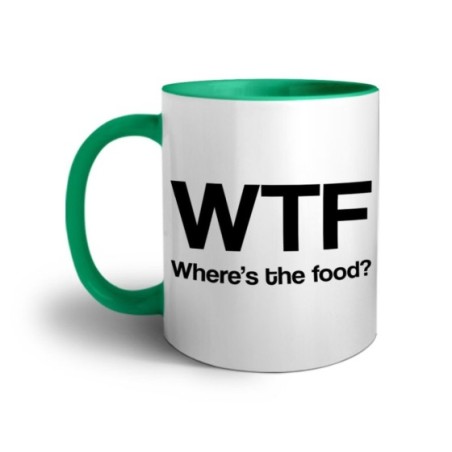 Tazza wtf where is the food? Frasi