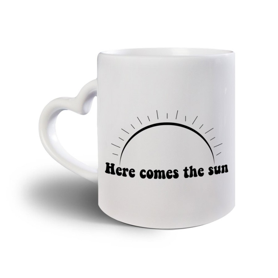 Tazza here comes the sun Frasi