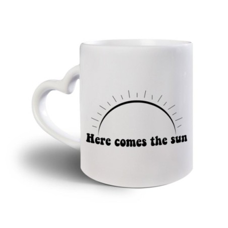 Tazza here comes the sun Frasi
