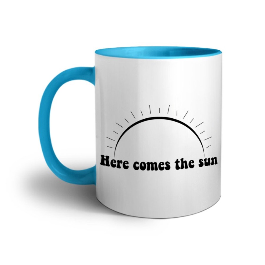 Tazza here comes the sun Frasi
