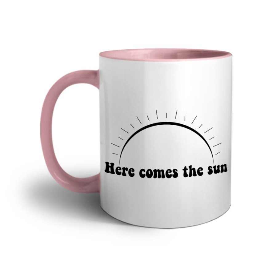 Tazza here comes the sun Frasi