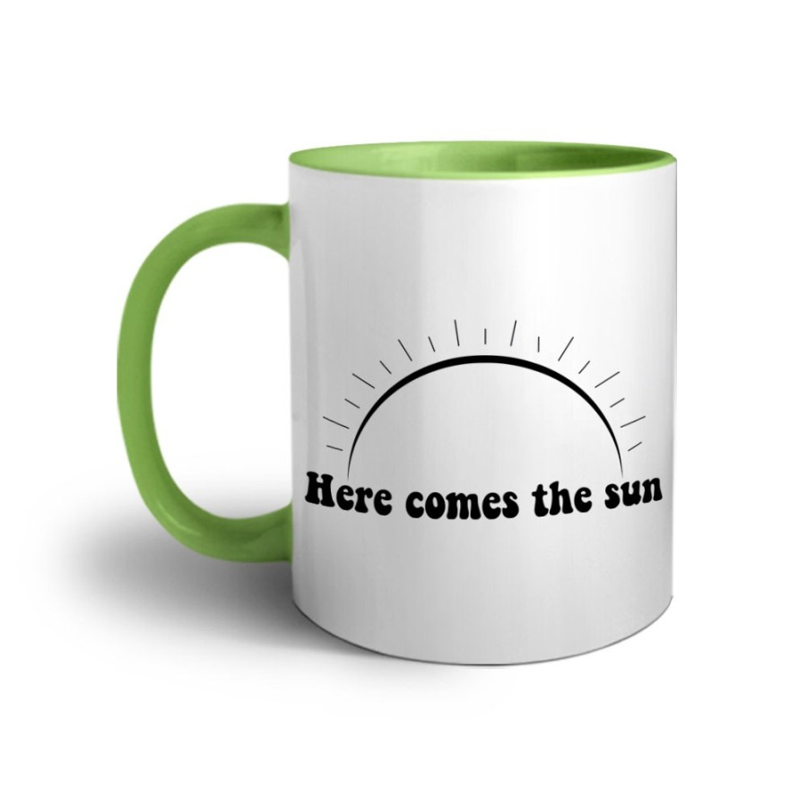 Tazza here comes the sun Frasi