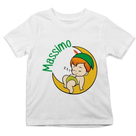 T-shirt bambino personalizzata con nome baby peter