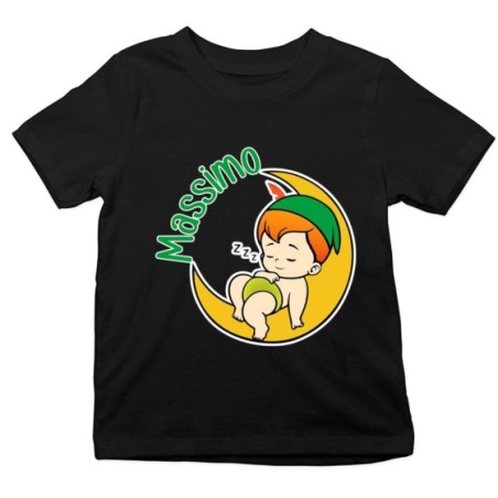 T-shirt bambino personalizzata con nome baby peter Divertenti