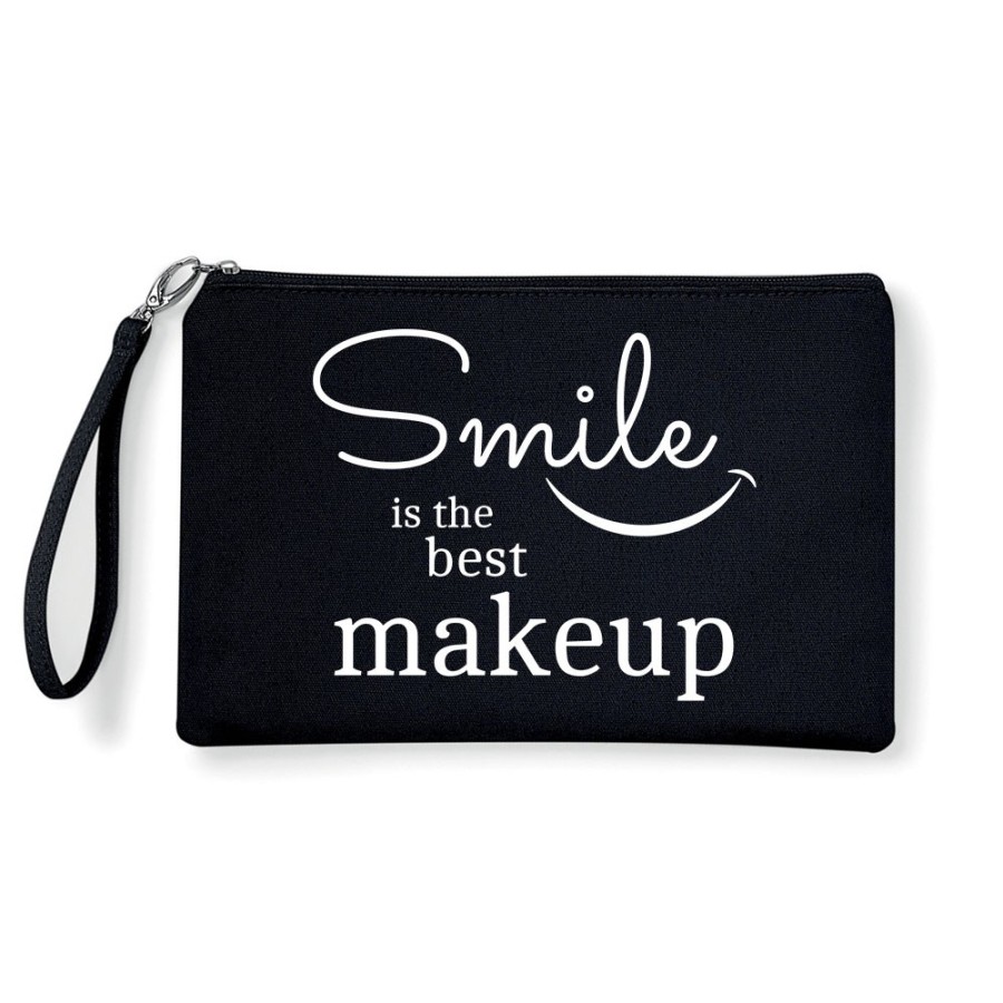 Pochette smile is the best makeup Frasi