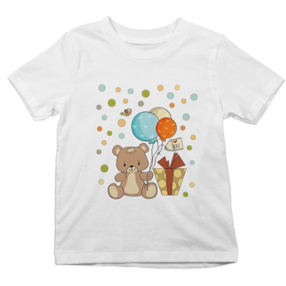 T-shirt bambino piccolo orsetto i love you Divertenti