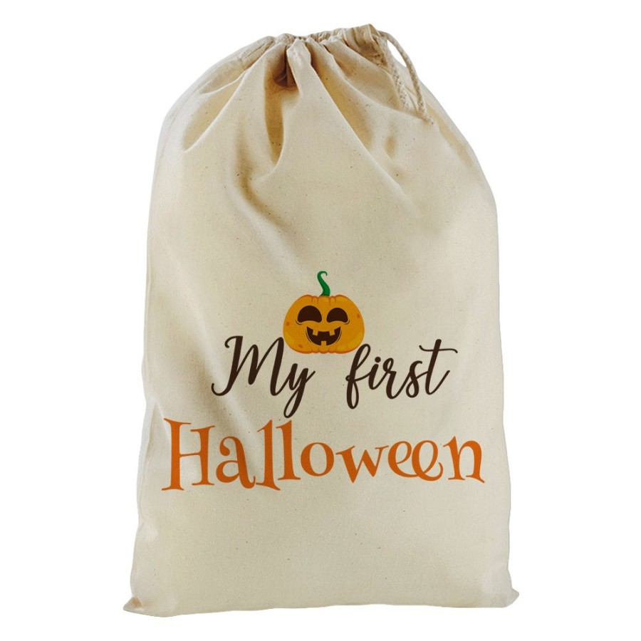 Sacchetto my first halloween con zucca Halloween