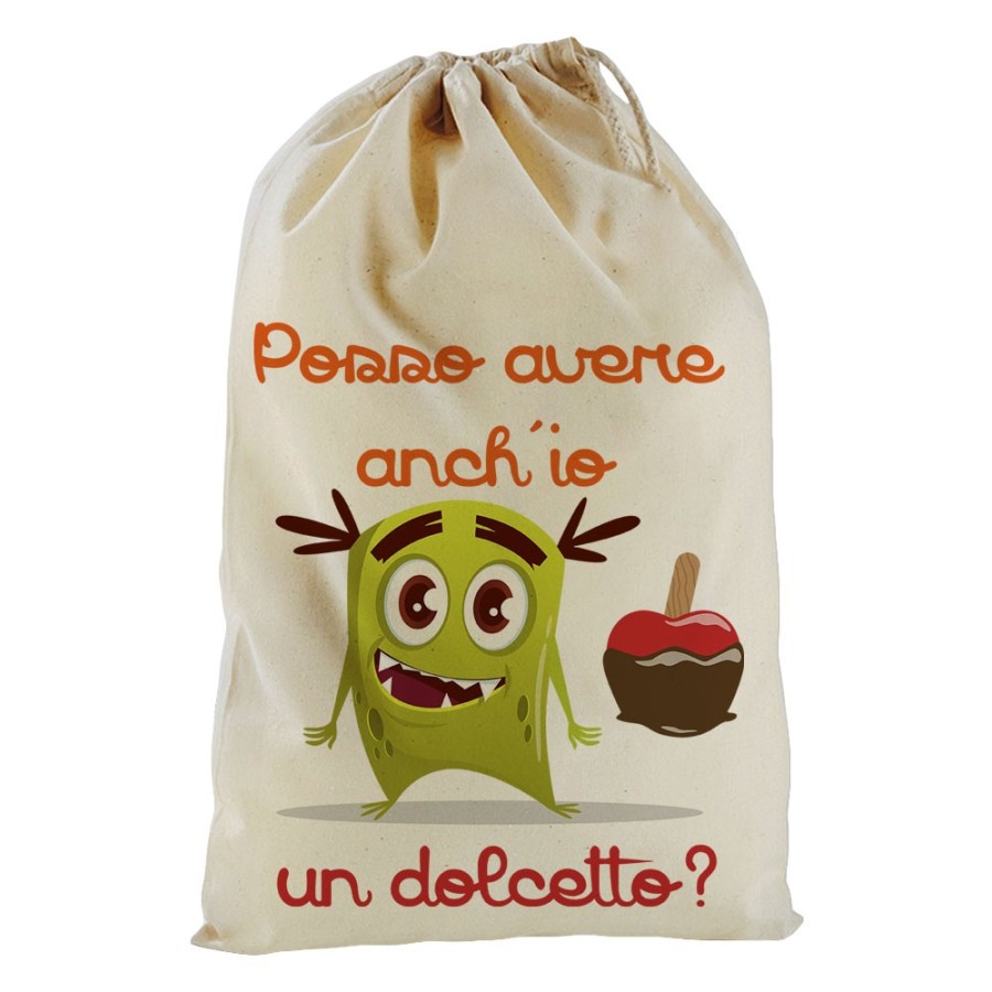 Sacchetto posso avere anch'io un dolcetto? Halloween