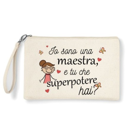 Pochette io sono una maestra e tu che superpotere hai? Per insegnanti