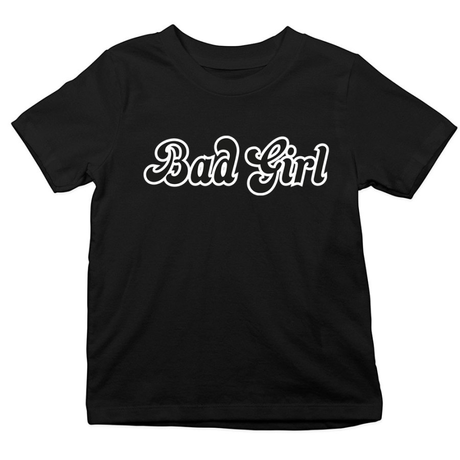 T-shirt bambino bad boy bad girl Divertenti