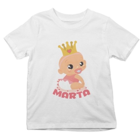 T-shirt bambino personalizzata con nome bambino bambina...
