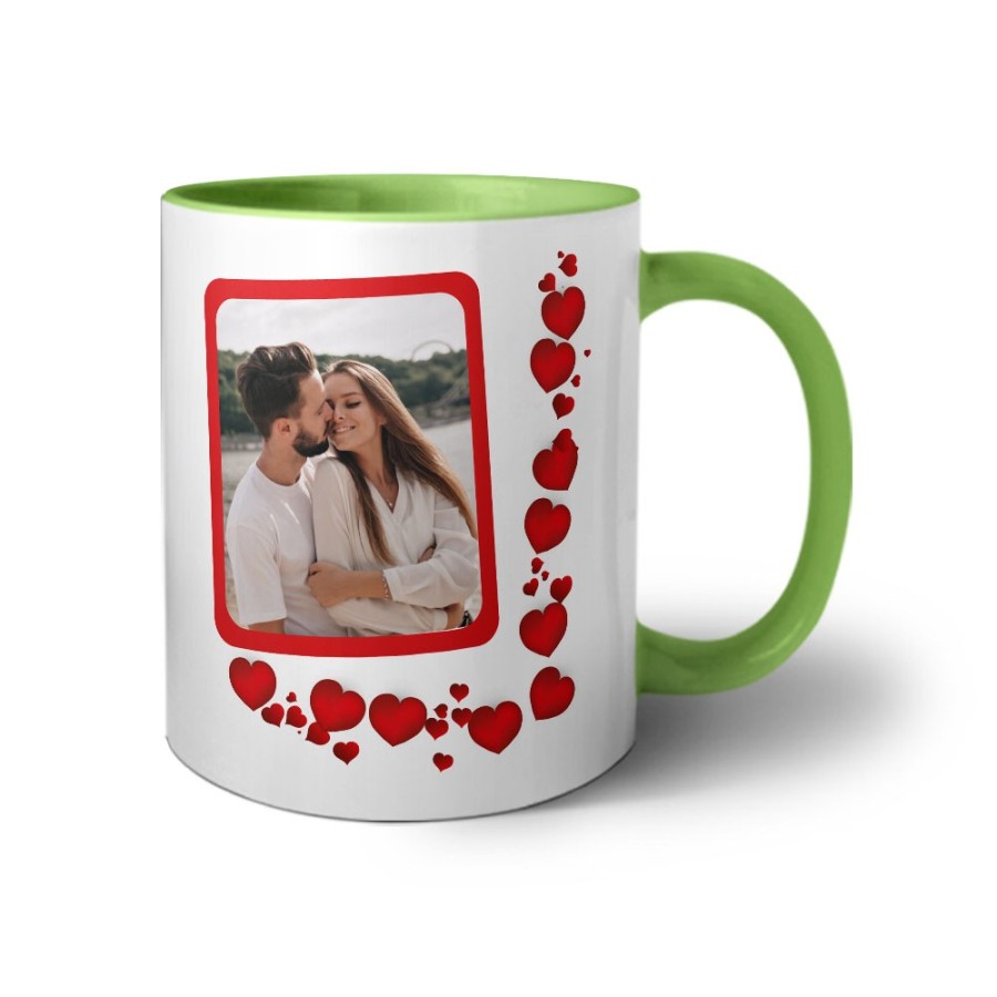 Tazza personalizzata con foto mi vuoi sposare con cuori Sposi