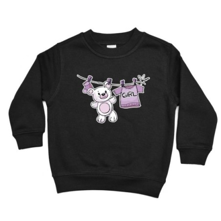 Felpa bambino boy girl con orsetto Divertenti