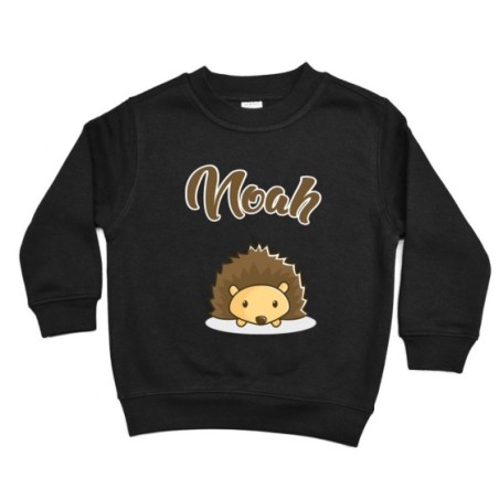 Felpa bambino personalizzata con nome baby riccio