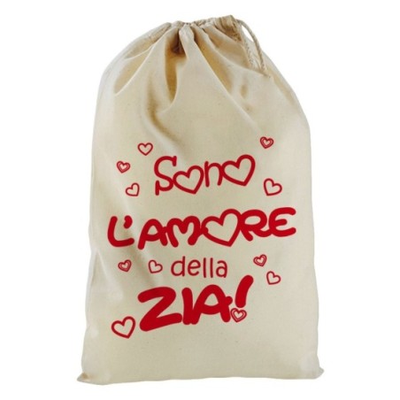 Sacchetto nascita bimbo sono amore dello zio degli zii