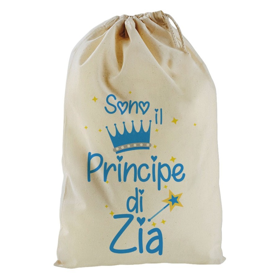 Sacchetto nascita bimbo sono il principe la principessa di zio degli zii Per gli zii