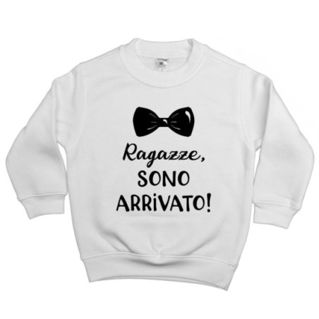 Felpa bambino ragazze sono arrivato