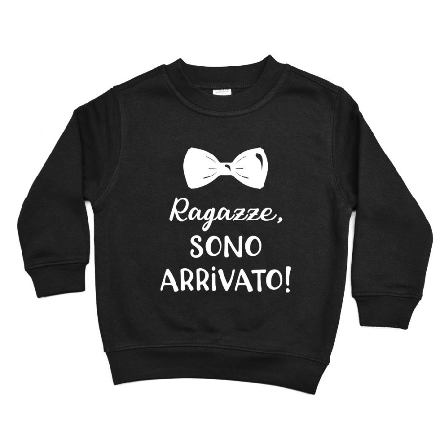 Felpa bambino ragazze sono arrivato Divertenti
