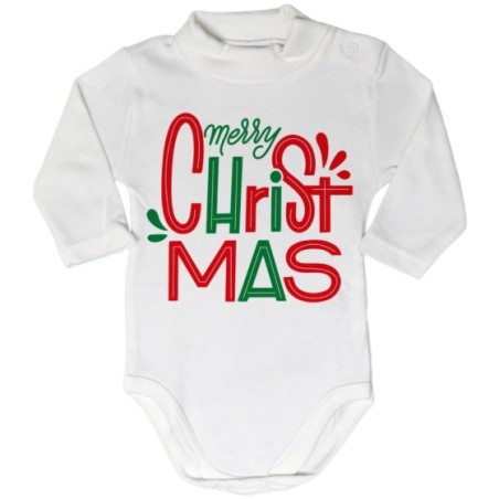 Body lupetto neonato personalizzabile con nome merry...